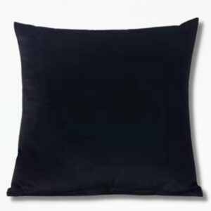 Coussin en Velours Noir EbonyCushion