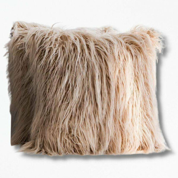 Coussin de Décoration en FourrureLuxeFleece