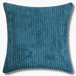 Housse de Coussin Bleu Canard VelPacifique